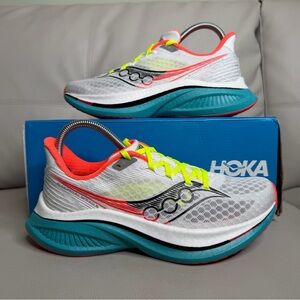 Saucony Endorphin Speed 5 White Mutant Athletic Running Shoes Women’s Size 8.5